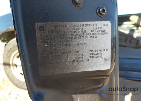 2000 GMC New Sierra C1500 из США, поврежденный, VIN 2GTEC19T5Y1138441